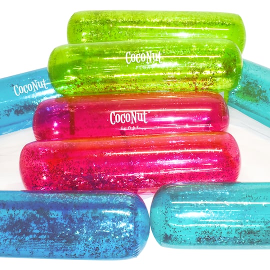 CocoNut Float 4ft. Pink Glitter Hammock Pool Lounger